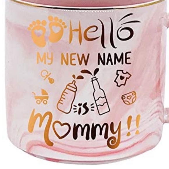 NWOT Hello My New Name Is Mommy Mug - Picture 2 of 8